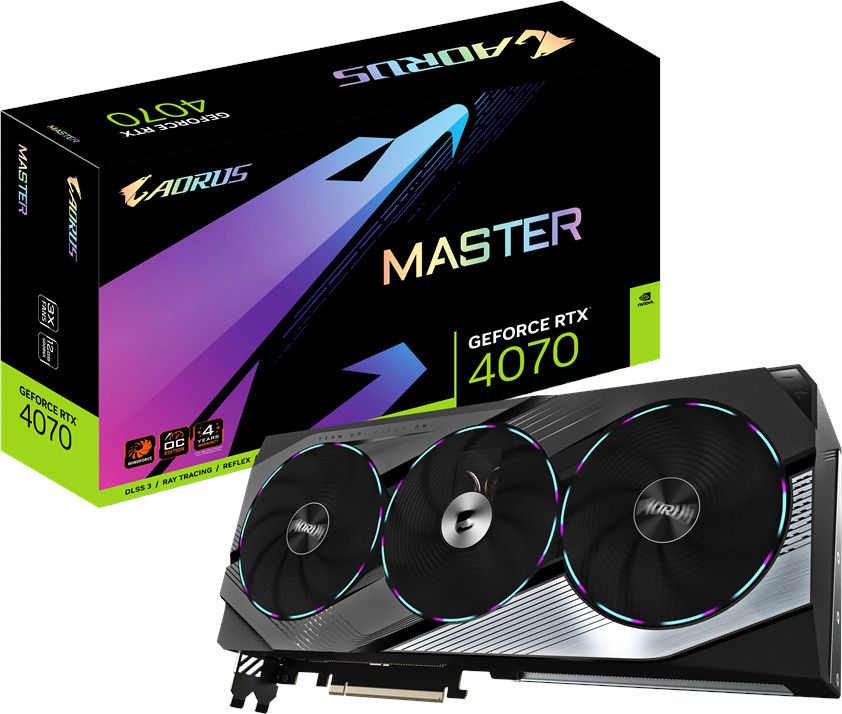 Gigabyte GeForce RTX 4070 AORUS MASTER 12G